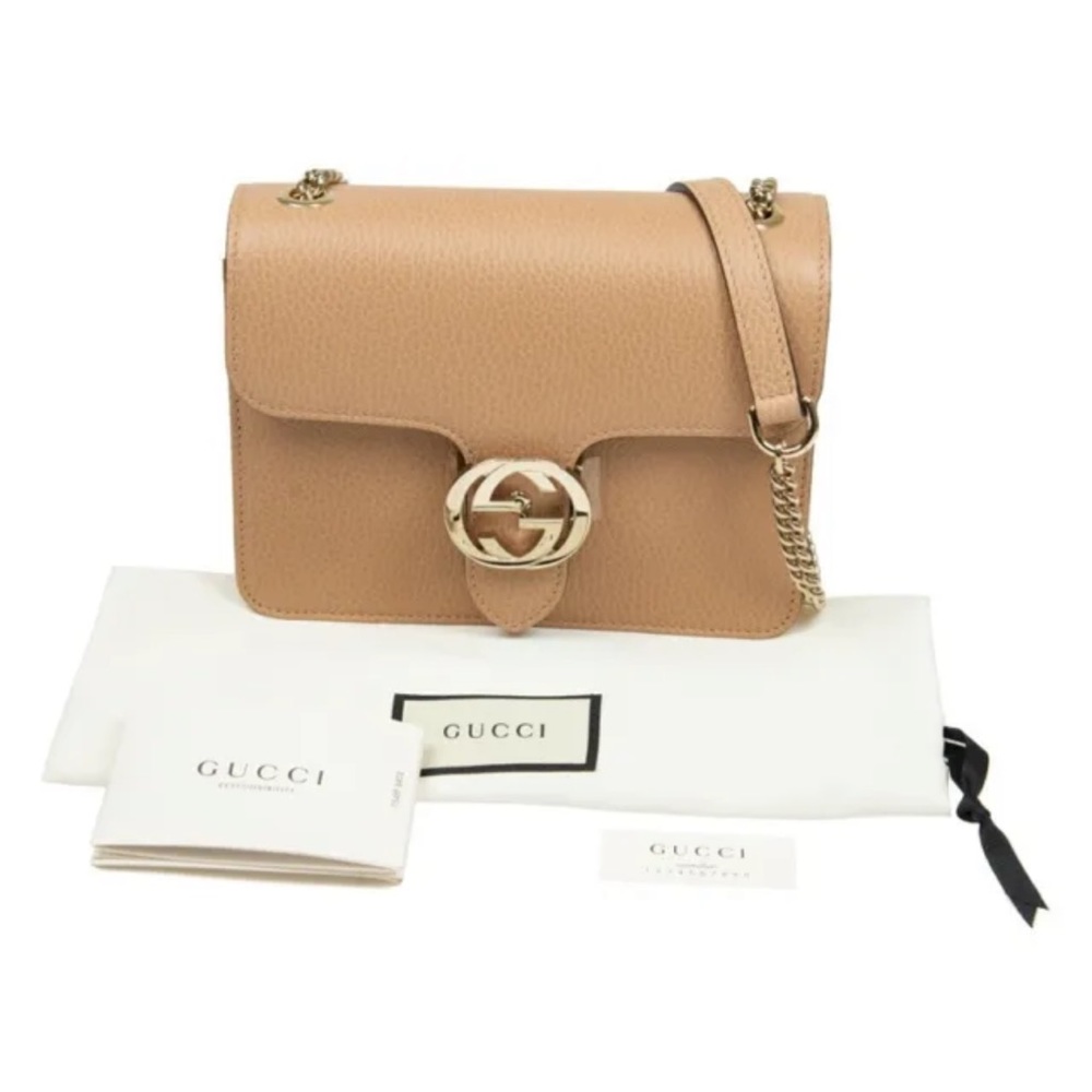 Authentic Gucci Bag/ crossbody/chain/leather